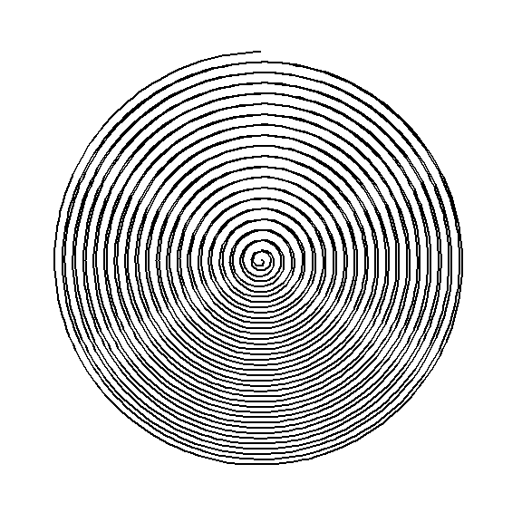 How To: Spiral line drawings with the tidyverse and gganimate